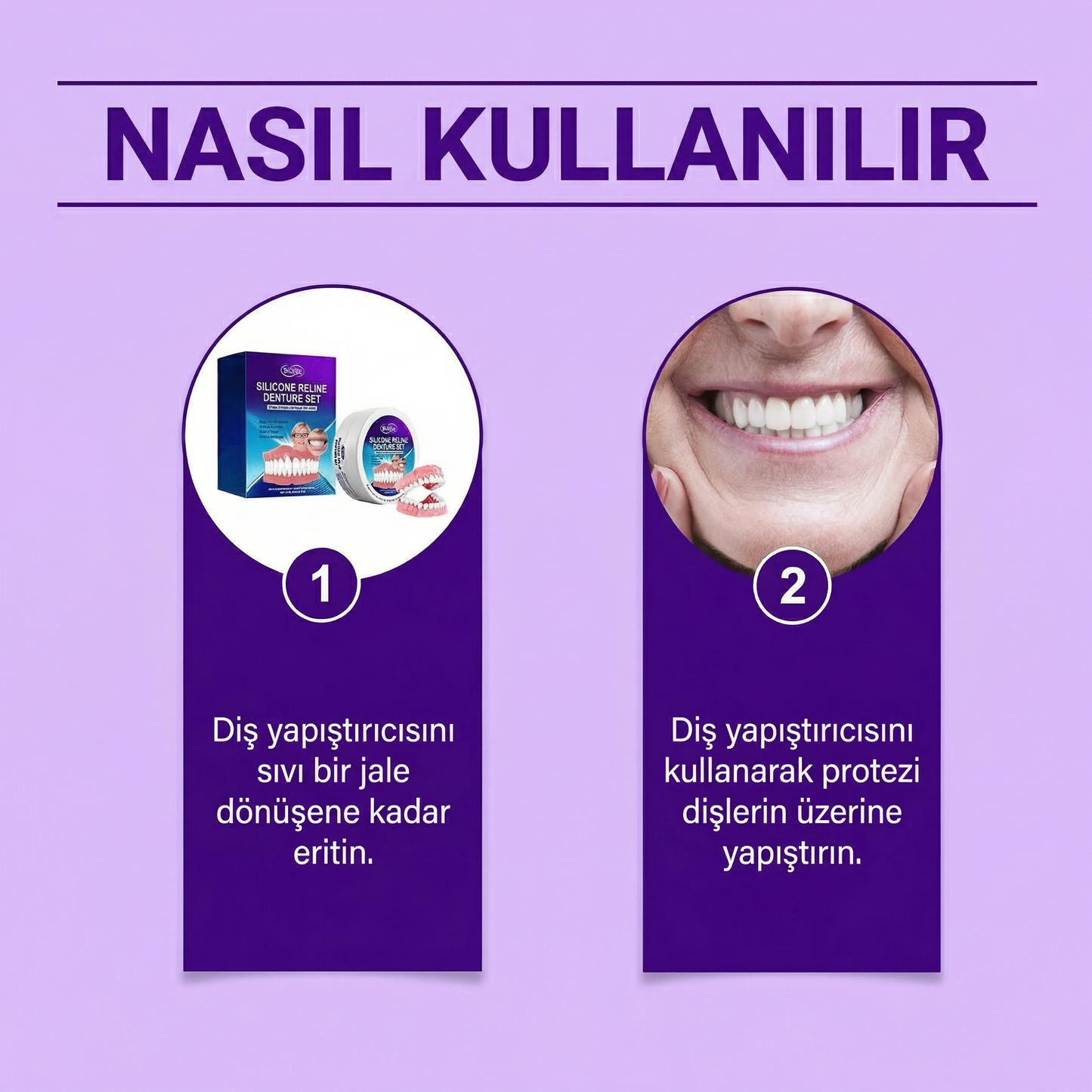 Dentalwhite 2.0 Silikon Diş